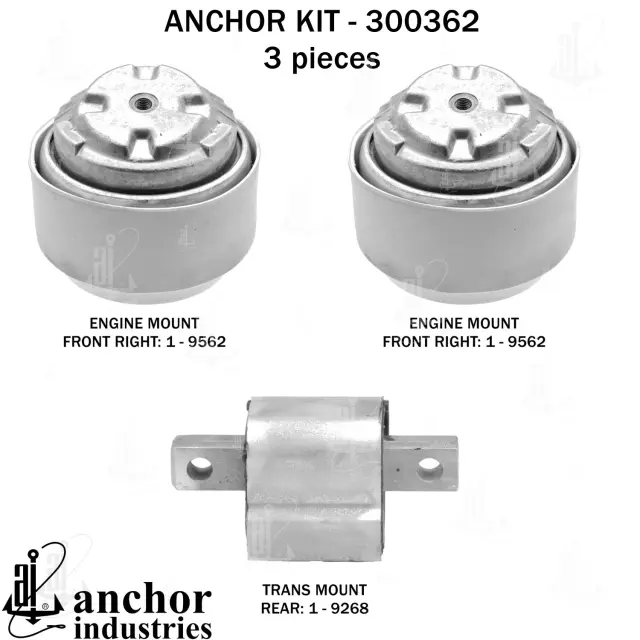300362 - Engines &amp; Components: Anchor Engine Mount Kit for Anchor Image