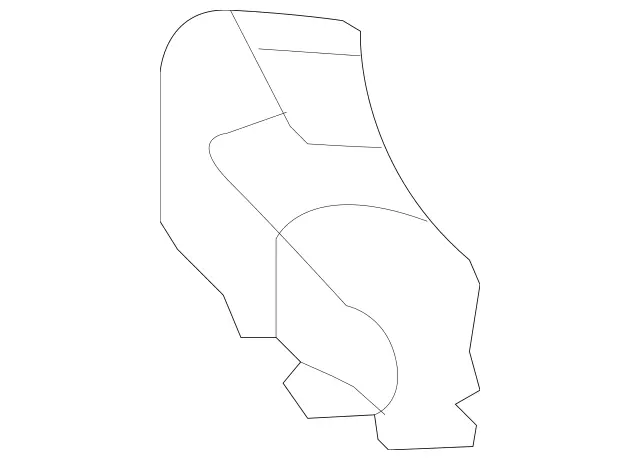 2198851937 - Body: Energy Absorber for Mercedes-Benz Image