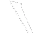 1677901900 - Rear-End Door: Rear Spoiler Attachment for Mercedes-Benz: GLS450, GLS580, GLS63 AMG, Maybach GLS600 Image