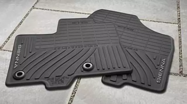 Sienna All Weather Mats Tub Style - Toyota (PT908-08170-02)