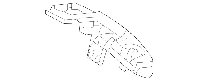 1679233700 - Rear Seat Bench: Reinforcement, Backrest for Mercedes-Benz: GLE350, GLE450e, GLE580, GLS450, GLS580, GLS63 AMG, Maybach GLS600 Image image