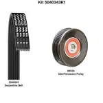 5040343K1 - : SERPENTINE BELT KIT, DAYCO for DAYCO HYDRAULIC Image