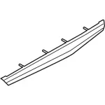 EJ7Z7843400B - Body: Rear Molding for Lincoln: MKC Image
