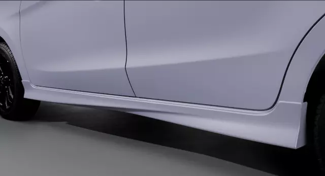 MZ331376 - Exterior: Side Air Dams, Silver A66 for Mitsubishi: Mirage, Mirage G4 Image