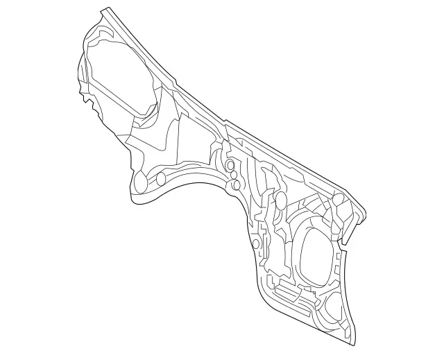 1666827500 - Trim: Dampening, Firewall for Mercedes-Benz: GL350, GL450, GL550, GL63 AMG, GLE300d, GLE350, GLE400, GLE43 AMG, GLE450 AMG, GLE550e, GLE63 AMG, GLE63 AMG S, GLS350d, GLS450, GLS550, GLS63 AMG, ML250, ML350, ML400, ML550, ML63 AMG Image image
