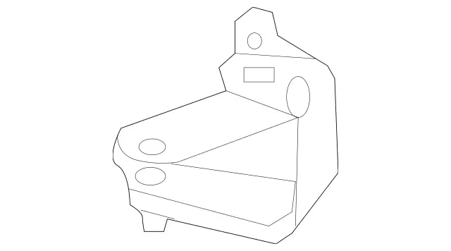 9066310500 - : Reinforcement Bracket for Mercedes-Benz: Sprinter 2500, Sprinter 3500 Image