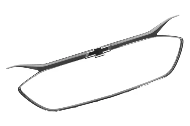 84338682 - : Black Front Upper Grille for GM Image