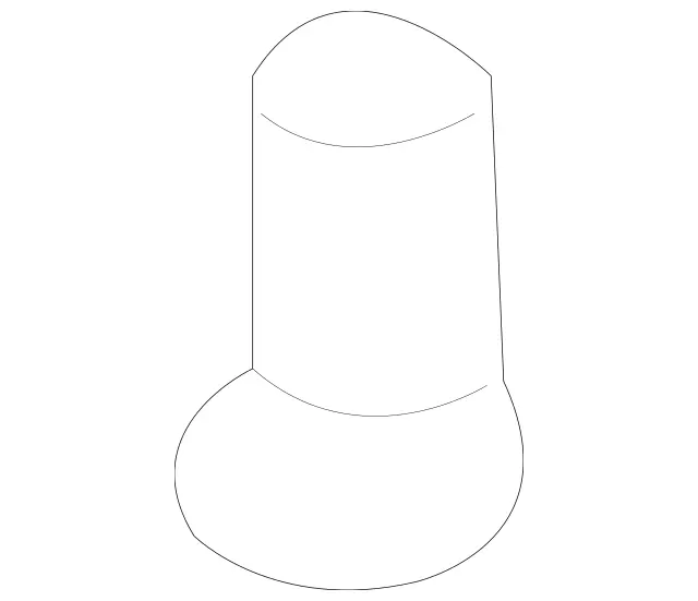 2990279764 - Attachment Parts: Rivet for Mercedes-Benz: 300SD, 400SE, 400SEL, 500SEC, 500SEL, 600SEL, S420, S430, S55 AMG, SL500, SL55 AMG, SL550, SL600, SL63 AMG, SL65 AMG Image image