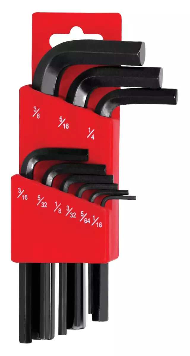 1400 - : Sizes: 1/16, 5/64, 3/32, 1/8, 5/32, 3/16, 1/4, 5/16 and 3/8". Plastic Holder. for Performance Tool Image