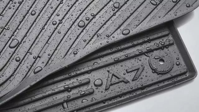 A7 (2011-2018) All-Weather Floor Mats Set, Front - Black - Audi (4G8-061-221-041)