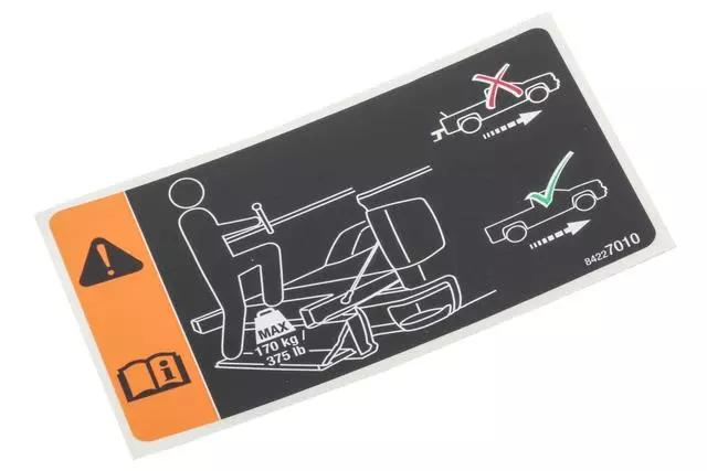 84227010 - Body: Caution Label for GM Image