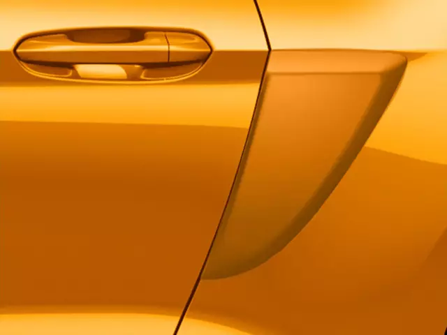 VJR3Z63279D36CH - Exterior: 2019 Ford Mustang - Scoops - Side - Orange Fury for Ford: Mustang Image