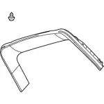 AE9Z7442410AC - Body: Lift-gate Trim for Lincoln: MKT Image