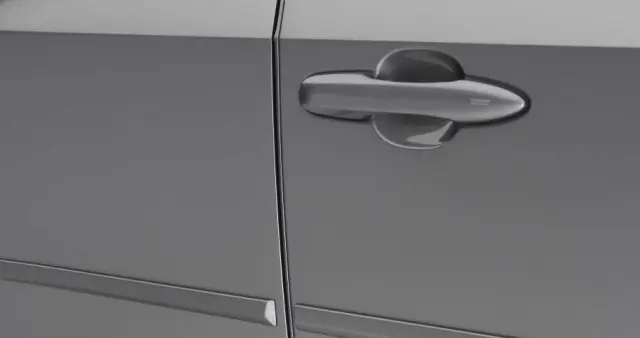 PS9364223111 - Exterior: Door Edge Guards - Smoked Carbon for Subaru: Solterra Image