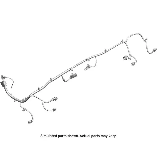 84677457 - : Rear License Plate Lamp Wiring Harness for GM Image