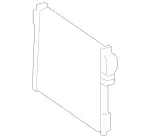 2215002603 - : Radiator for Mercedes-Benz Image