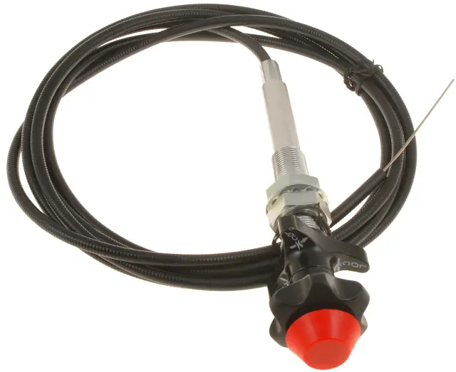 55204 - : Control Cables With 2 In. Black Knob, 10 Ft. Length for Dorman Image