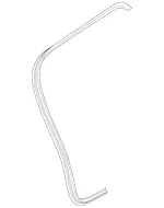 2477403600 - Rear-End Door/Trunk Lid/Liftgate: Seal, Rear-End Door for Mercedes-Benz Image