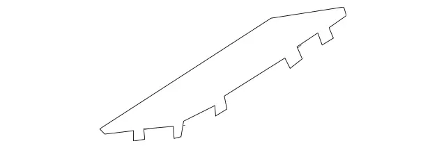 91082702009051 - : Speaker Grille for Mercedes-Benz: Sprinter 1500, Sprinter 2500, Sprinter 3500, Sprinter 3500XD, Sprinter 4500 Image