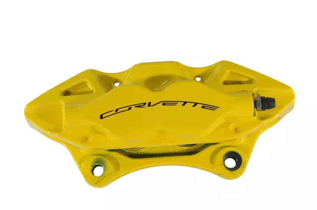 Yellow Rear Driver Side Disc Brake Caliper Assembly - GM (22847808)