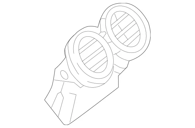 213830950164 - Trim: Air Vent for Mercedes-Benz: E300, E350, E43 AMG, E53 AMG, E63 AMG S Image image