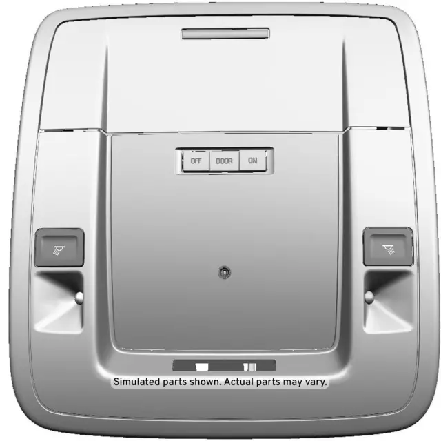 84456884 - : 2014-2019 GM - Light Ash Gray Roof Console for GM Image