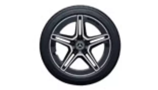 25740115007X23 - : Wheel AMG 5-Twin-Spoke 48.3 Cm (19 Inch) for Mercedes-Benz Image