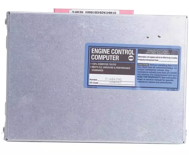 Engine Control Module, Remanufactured - GM (19160872)
