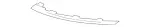 2228857800 - Attachment Parts: Trim Bar for Mercedes-Benz Image
