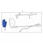 LB5Z15300A - : Lamp Assembly for Ford: Police Interceptor Utility Image