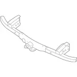 7A2Z19D520K - Body: Hitch Plate for Ford: Explorer Sport Trac Image