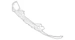 166885043864 - : Lower Cover for Mercedes-Benz Image