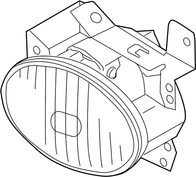 26155AT525 - : Fog Lamp Assembly for INFINITI: Q45 Image