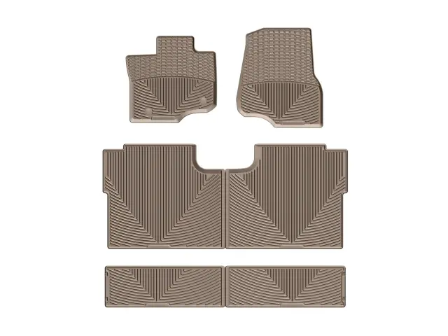 W345TNW346TNW356TN - : Tan All Weather Floor Mats for WeatherTech Image