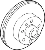 43206CD005 - : Rotor for Infiniti Image