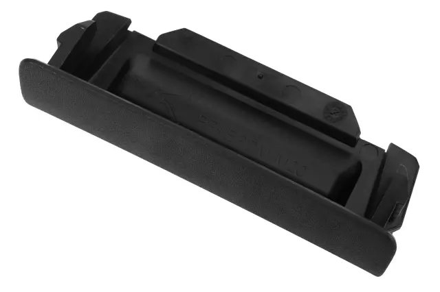 Black Driver Side Rocker Panel Molding Jacking Opening Front Cover - GM (39018877)