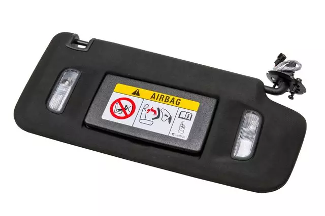 Jet Black Passenger Side Sunshade - GM (23489661)