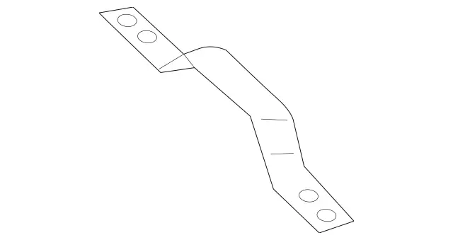 2056107001 - Substructure: Stiffener for Mercedes-Benz: AMG GT 63, AMG GT 63 S, AMG GT 63 S E Performance, C350e, C400, C43 AMG, C450 AMG, C63 AMG, C63 AMG S, CLS450, E300, E350, E400, E43 AMG, E450, E63 AMG S Image image