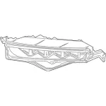 KA1Z15201A - : Fog Lamp Assembly for Ford Image