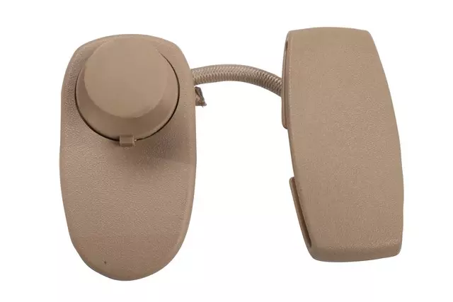 Light Cashmere Rear Seat Belt Intermediate Guide - GM (22838911)