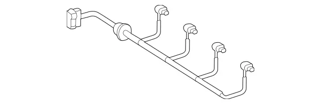 166540341564 - Detachable Parts: Electrical Wiring Harness for Mercedes-Benz: GL350, GL450, GL550, GL63 AMG, GLS350d, GLS450, GLS550, GLS63 AMG Image image