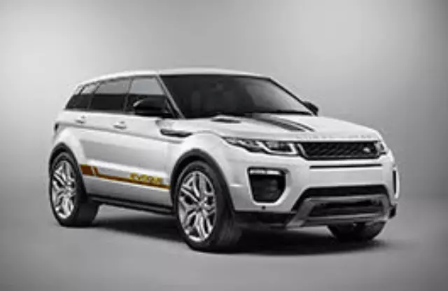 VPLVB0170GAW - Exterior: Vehicle Decals, Urban, Right Side, Gold for Land Rover: Range Rover Evoque Image