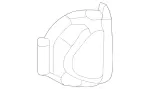 86815399051 - : Cover, Load Securing for Mercedes-Benz Image