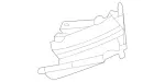 1908851703 - : Air Duct Segment for Mercedes-Benz Image