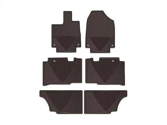 W465COW466COW467CO - : Cocoa All Weather Floor Mats for WeatherTech Image