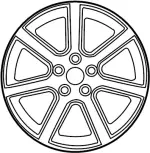 40300AL425 - : Wheel, Alloy for Infiniti Image