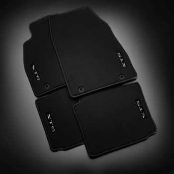 22936907 - : Front and Rear Carpeted Floor Mats in Jet Black with XTS Logo for ACDelco Image