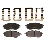 TXH1078 - : TRW PREMIUM BRAKING - METALLIC BRAKE PAD SET - TXH1078 for TRW Image