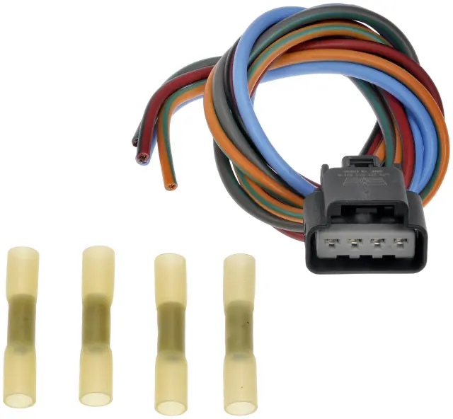 645217 - Air Conditioning &amp; Heat: 4 Wire Pigtail - Male Connector With Female Terminals for Dorman Image