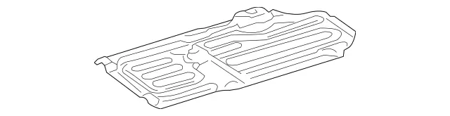 2196802206 - Body: Under-body Shield for Mercedes-Benz Image